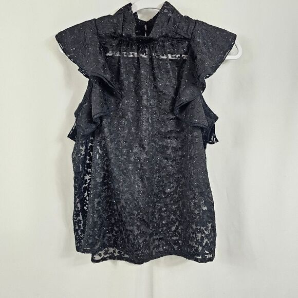 Sabina Musayev Mara Top in Black - Size S - Picture 2 of 10